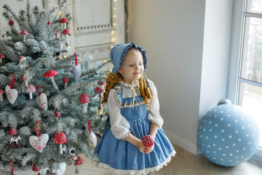 mergaite kaledine fotosesija